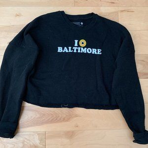 Corepower Baltimore Cropped Sweatshirt